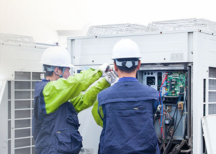 中(zhong)央空調維(wei)保
